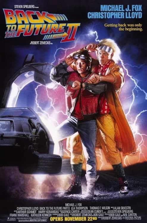 Back to the Future Part II film posteri