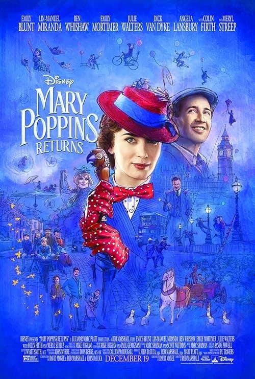 Mary Poppins Returns film posteri