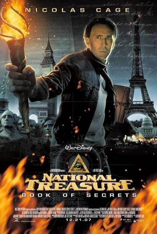 National Treasure: Book of Secrets film posteri