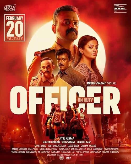 Officer on Duty film posteri