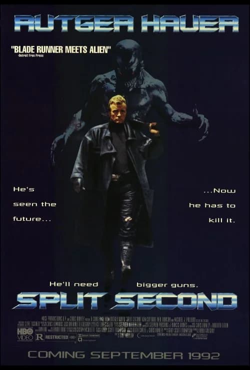 Split Second film posteri