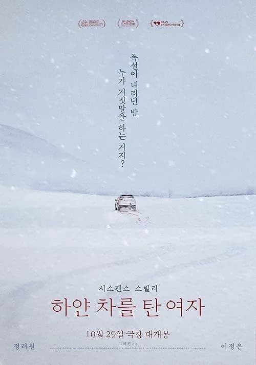 The Woman in the White Car film posteri