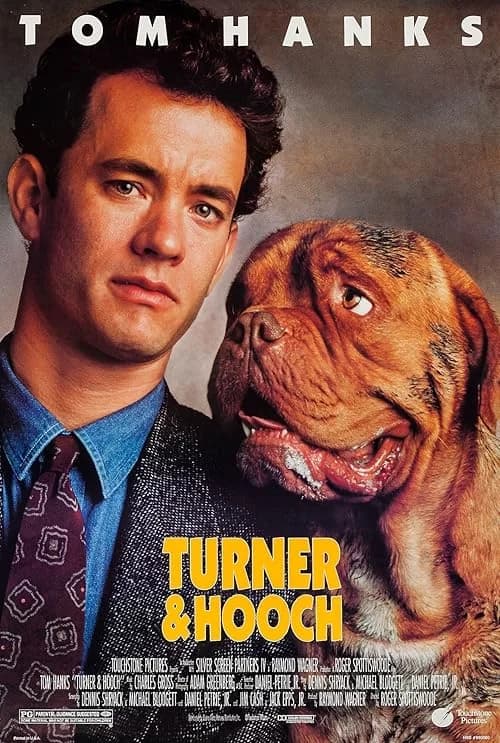 Turner & Hooch film posteri